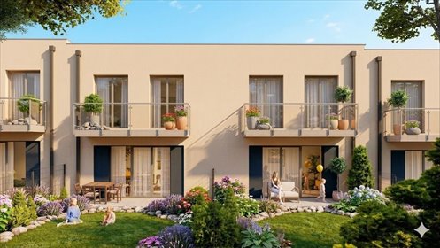 Nowoczesny segment z ogrodem 200 m², 4 pokoje, podgląd mieszkanie Rzeszów, Krakowska