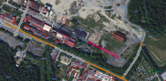 Działka inwestycyjna 1083 m² w Katowicach Kostuchna działka Katowice, Kostuchna, T. Boya Żeleńskiego