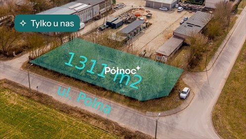 działka na sprzedaż 1311m2 działka Knyszyn, Polna