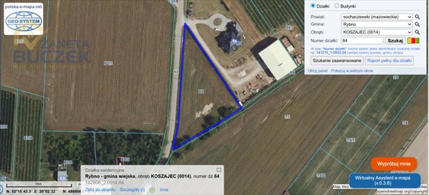 działka na sprzedaż 4711m2 działka Koszajec