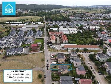 działka na sprzedaż 354m2 działka Rumia, Rajska