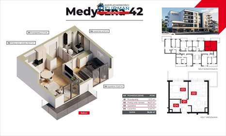 mieszkanie na sprzedaż 36m2 mieszkanie Piła, Górne