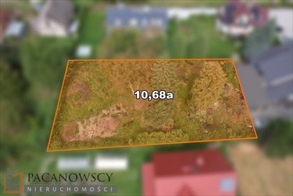 działka na sprzedaż 1068m2 działka Zielonki