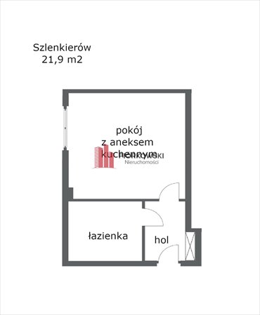 Atrakcyjne 22 m² w rewitalizowanej Woli - polecam mieszkanie Warszawa, Wola, Młynów, Szlenkierów