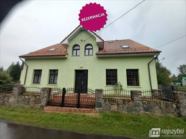 Sprzedam unikalną posiadłość 2 domy, 0,8 ha, garaż na 6 aut dom Sławoborze, Krzecko