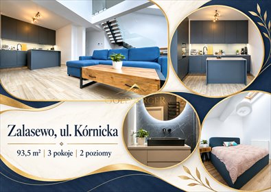 Zapraszam do wynajmu 93 m² dwupoziomowego mieszkania w Zalasewie mieszkanie Zalasewo, Kórnicka