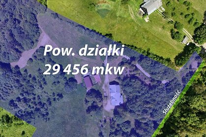 działka na sprzedaż 29456m2 działka Krościenko Nad Dunajcem, Lubań