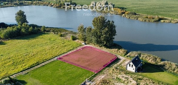 Działka nad jeziorem Chwiram - 1180 m2, widok i dostęp. działka Chwiram