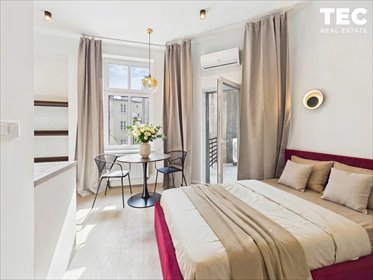 Nowoczesne studio 19 m² po remoncie, klimatyzacja - polecam! mieszkanie Katowice, Śródmieście, 3 Maja