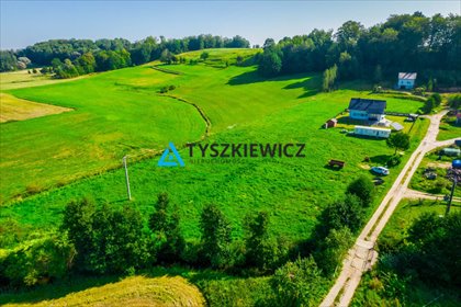 Działka 1726 m2 przy rzece Dębnicy w Kaszubach działka Staniszewo