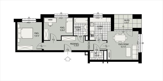 mieszkanie na sprzedaż 63m2 mieszkanie Lublin, Wyścigowa