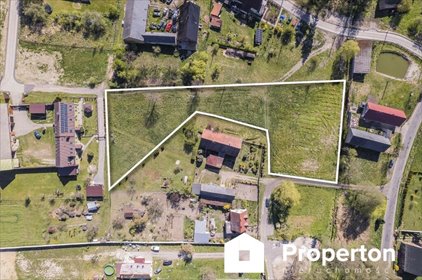 Działka 4728 m² z dostępem do trzech dróg, podział, media działka Górka