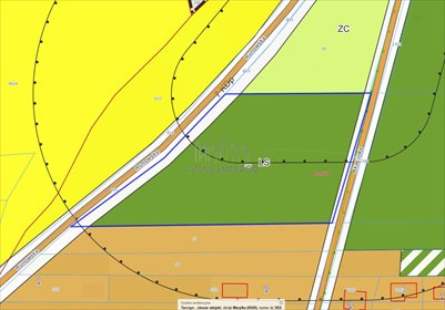 działka na sprzedaż 13443m2 działka Marylka, Akacjowa