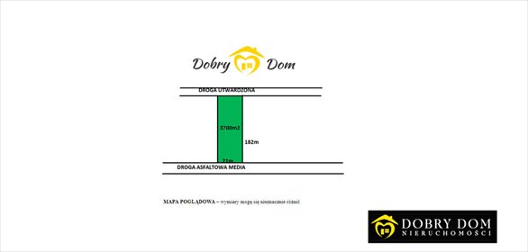 działka na sprzedaż 3700m2 działka Moskiewce