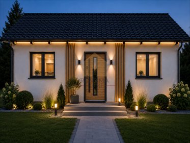 Nowoczesny dom 103 m² z dużą działką 850 m², wykończenie w cenie mieszkanie Droszków