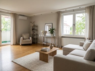 Przestronne 3-pokoje z balkonem na Mokotowie mieszkanie Warszawa, Mokotów, Czerska