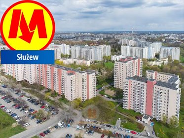 Przestronne 2-pokojowe mieszkanie z panoramicznym widokiem mieszkanie Warszawa, Służew, Zygmunta Noskowskiego