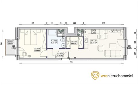 mieszkanie na sprzedaż 51m2 mieszkanie Wrocław, Przedmieście Oławskie, Gwarna