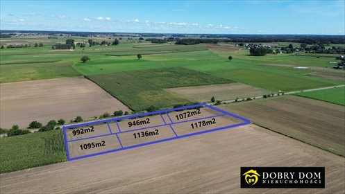 działka na sprzedaż 1095m2 działka Idźki Średnie