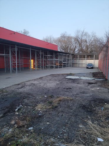 Polecam plac 780 m² z wiatą w Łasku, ogrodzony i oświetlony działka Łask, Zielona