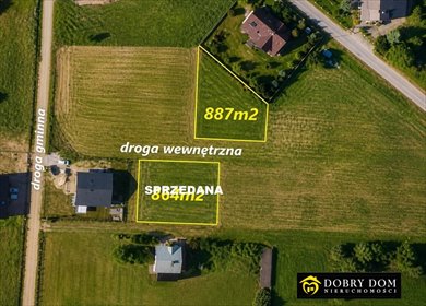 Na sprzedaż działki budowlane pod domy jednorodzinne w Skrybicze działka Niewodnica Nargilewska