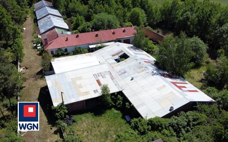 Przemysłowa nieruchomość 2670 m² z wyposażeniem i mediami lokal użytkowy Bór Zajaciński, Bór Zajaciński