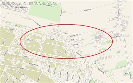 działka na sprzedaż 1160m2 działka Słomin