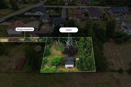 Działka 1000 m² z ogrodem i mediami w Jaktorowie - polecam! działka Jaktorów-Kolonia