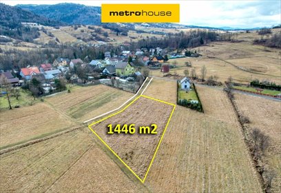 działka na sprzedaż 1446m2 działka Juszczyna