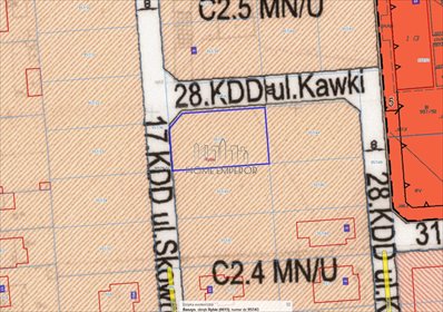 Działka 654 m² pod zabudowę mieszkaniową i usługową działka Rybie, Skowronka