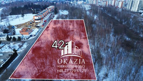 działka na sprzedaż 4209m2 działka Rzeszów, Przybyszówka