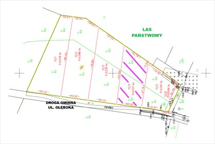Działka pod zabudowę 1571 m2, media, dojazd, plan! działka Klonowo Dolne, Głęboka