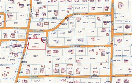 działka na sprzedaż 2258m2 działka Grzybowo