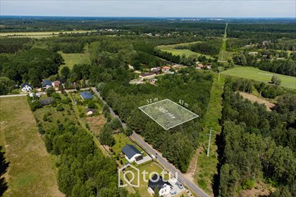Działka 0,24 ha pod dom w otoczeniu natury, MPZP działka Budy Mszczonowskie, Świerkowa
