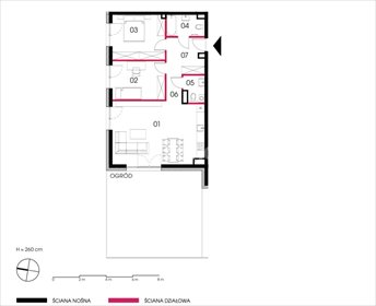 mieszkanie na sprzedaż 77m2 mieszkanie Poznań, Naramowice, Naramowicka