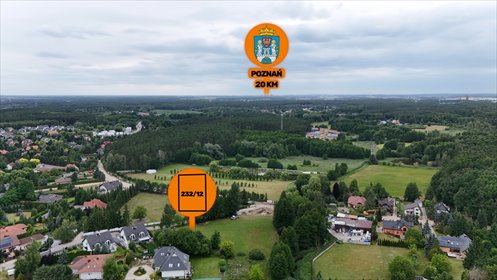 Twoje 1417 m²  - działka w Borówiec działka Borówiec, Klonowa