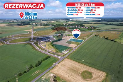 Działki inwestycyjne 4000 m² przy S6, blisko morza działka Dobre