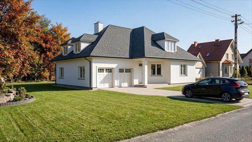 Dom w stanie surowym 298 m2 na dużej działce 1581 m2 dom Szewce, Lotnicza