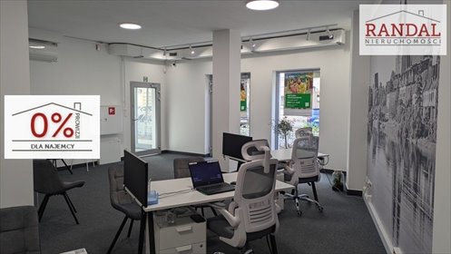 Lokal usługowy 91,69 m² z dużymi oknami, wyposażony, parking lokal użytkowy Poznań, Jeżyce, Wola