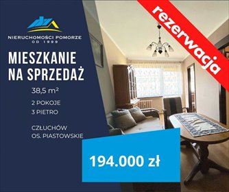 mieszkanie na sprzedaż 39m2 mieszkanie Człuchów, Piastowskie, Os.Piastowskie