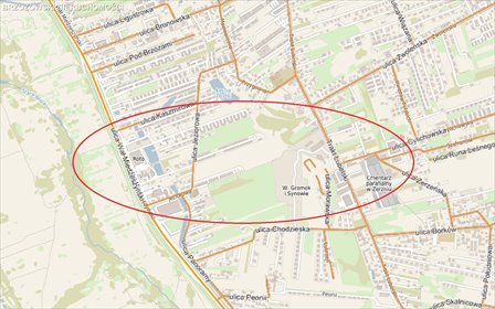 działka na sprzedaż 2824m2 działka Warszawa, Wawer, Zerzeń