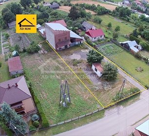 Sprzedam nieruchomość 1377 m² w Sawinie - idealna pod inwestycję lokal użytkowy Sawin, Sawin ul. Kościelna 6
