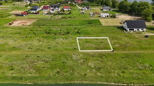 Działka 1000 m² pod dom z pełną infrastrukturą, jezioro 200 m działka Moryń