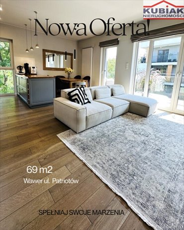 mieszkanie na sprzedaż 69m2 mieszkanie Warszawa, Wawer, Patriotów