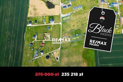 działka na sprzedaż 1182m2 działka Gąski, Paprotno, Morska Bryza