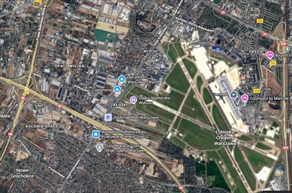 Plac usługowo-magazynowy 2 500 m² z dojazdem TIR działka Warszawa, Włochy