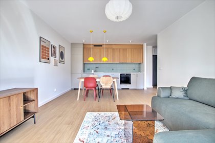 Na wynajem nowoczesne 50 m² apartament z balkonem i garażem mieszkanie Wrocław, Fabryczna, Żerniki