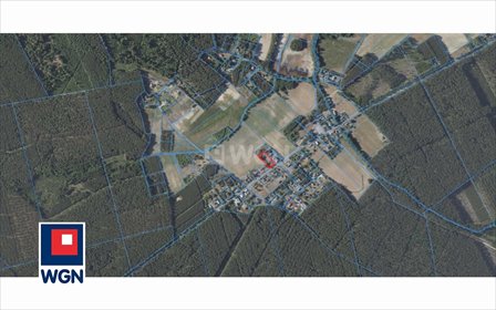 Działka 2875 m² pod dom i usługi, blisko lasu działka Sosnówka, Sosnówka