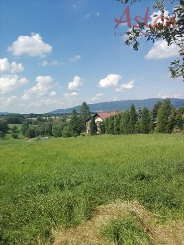 Na sprzedaż działka 2760 m² z widokiem na Beskidy i mediami działka Lipowa