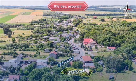 działka na sprzedaż 1070m2 działka Żuraw, Lipnicka